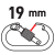 Konektor max otvor 19mm
