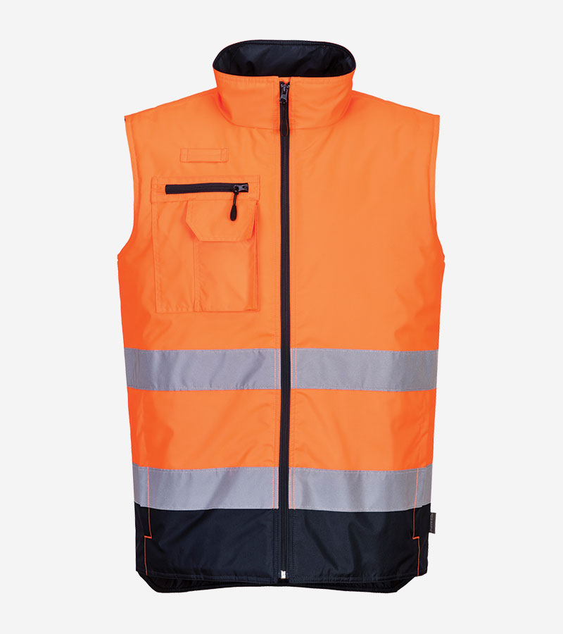 Prsluk-HiVis-TwoTone-S267-orange.jpg S267 Hi-Vis TwoTone - Image 1