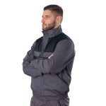 Bluza DalwinPlus, sivo-crna