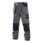 Hlače klasik ORION TEODOR, sivo-crna