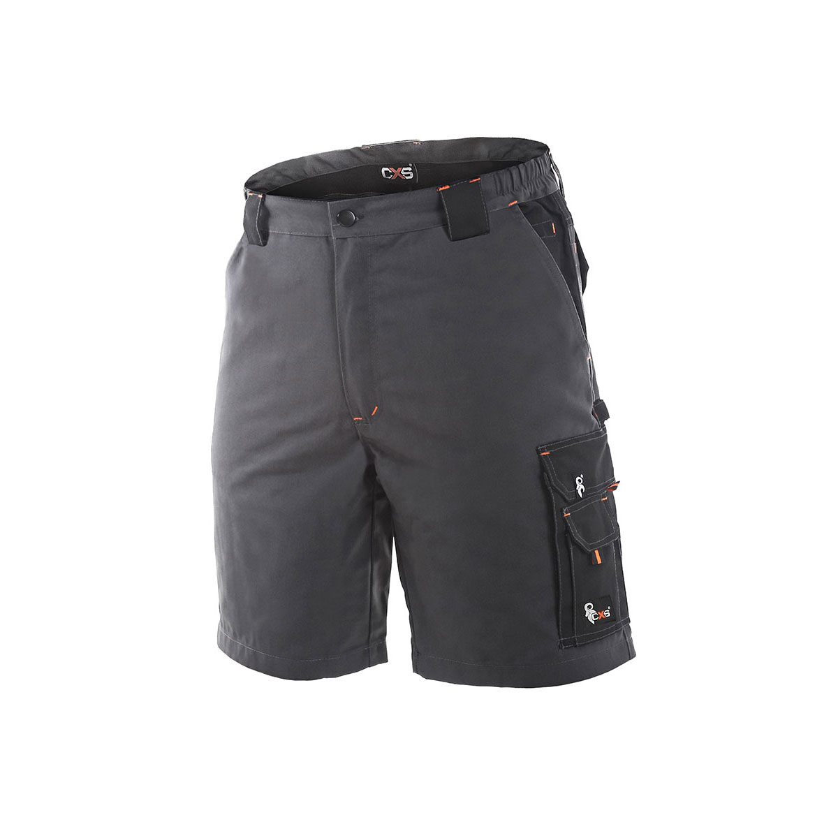 RMC-FSRMC_DataSlike_WooHlace-Sirius-Elias-sivo-orange Šorc SIRIUS ELIAS, sivo-narandžasta - Image 1