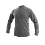 Majica CXS PETR, dugi rukav, tamno siva