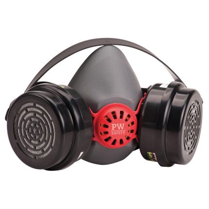 Polumaska GENEVA P430, siva