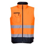 Prsluk Hi-Vis TwoTone S267, narandžasti