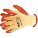 Rukavice 3001O RMC, lateks, narandžasto-žuta