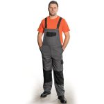 Hlače Pilot Worker, sivo-crna